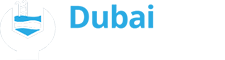 dubai pool contractors logo white